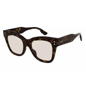 NEW Gucci Cat Eye Sunglasses GG1082S-003 Havana Yellow